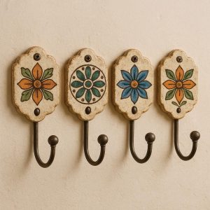 _0a2d06c8-111a-43a4-8aaa-ea1ad15ce8cc Decorative Ceramic Wall Hooks – Rustic Farmhouse Style for Entryway & Living Room