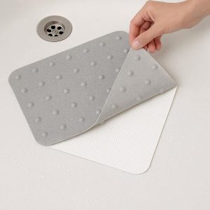 Reusable Non-Slip Mat for Showers & Bathtubs - Peel-and-Stick Grip for Wet Areas