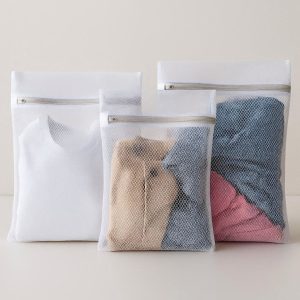 Transparent Mesh Laundry Bags - See-Through Design for Easy Sorting