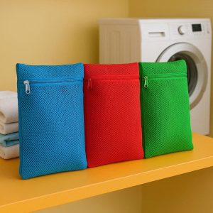 3-Pack Mesh Laundry Bags - Delicate Wash Protection for Lingerie & Swimwear