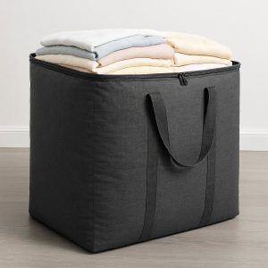 Large Capacity Zippered Laundry Bag - Space-Saving for Bulk Clothing